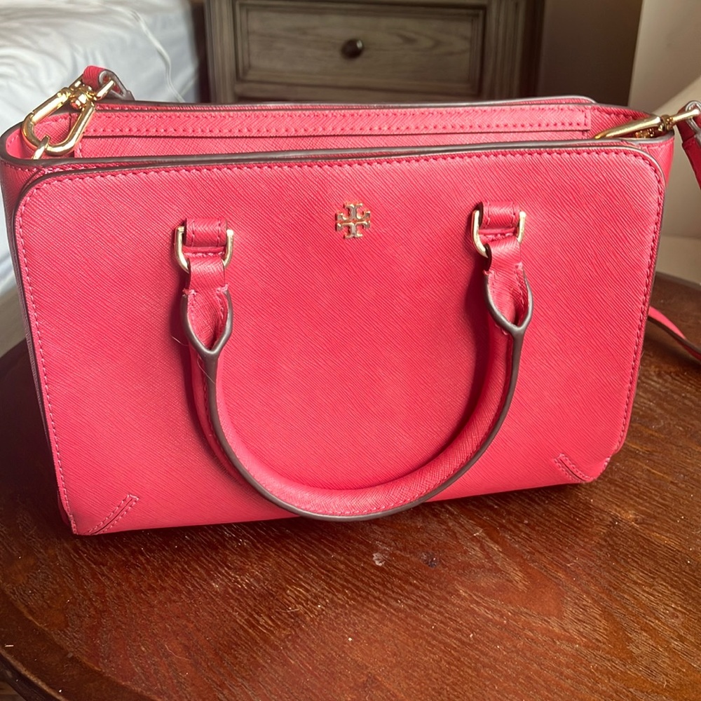 Pink Tory Burch bag